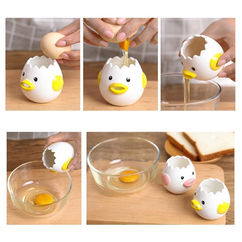 Cartoon Egg Yolk White Separator Kitchen Kitchen & Dining