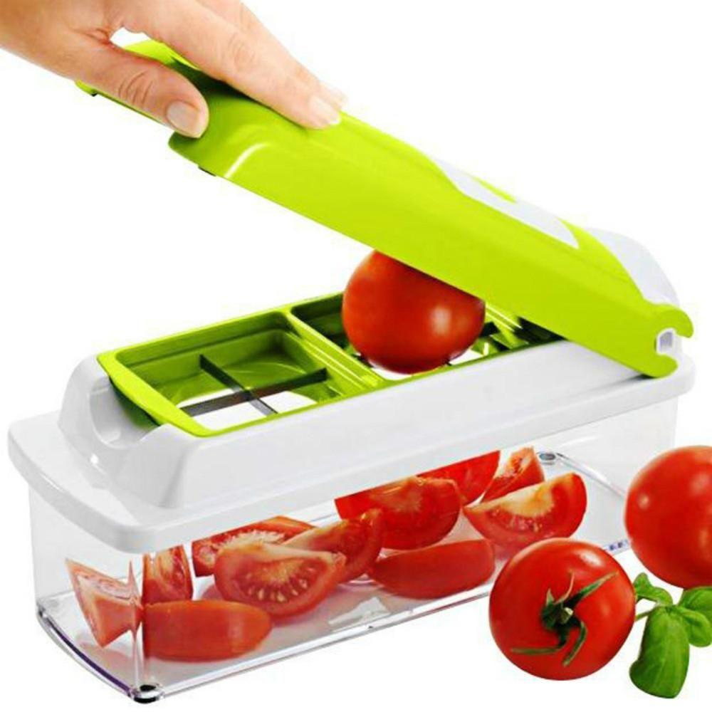 12 in 1 Vegetable Slicer With Storage Container Kitchen Kitchen & Dining