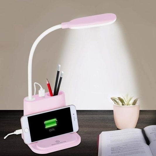 4-In-1 Touch Control Table Lamp Pink __stock:500 Indoor Lighting refund_fee:1200 show-color-swatches Warranty