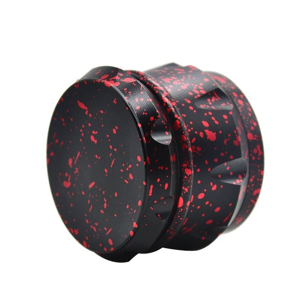 4 Layer Aluminum Herb Grinder Black __stock:200 Kitchen & Dining refund_fee:1200