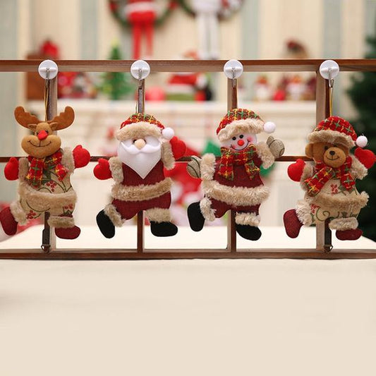 4-Pack: Christmas Doll Pendant Gifts Holiday Decor & Apparel refund_fee:800