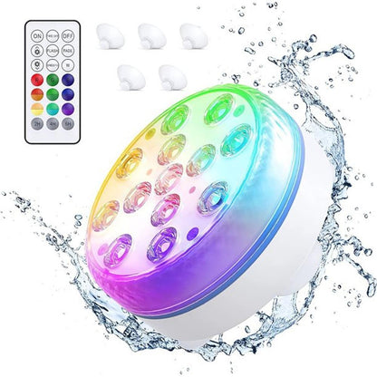 4-Pack: Decorative Waterproof Battery Operated LED Lights - 16 Changing Colors Outdoor Lighting refund_fee:800 Warranty