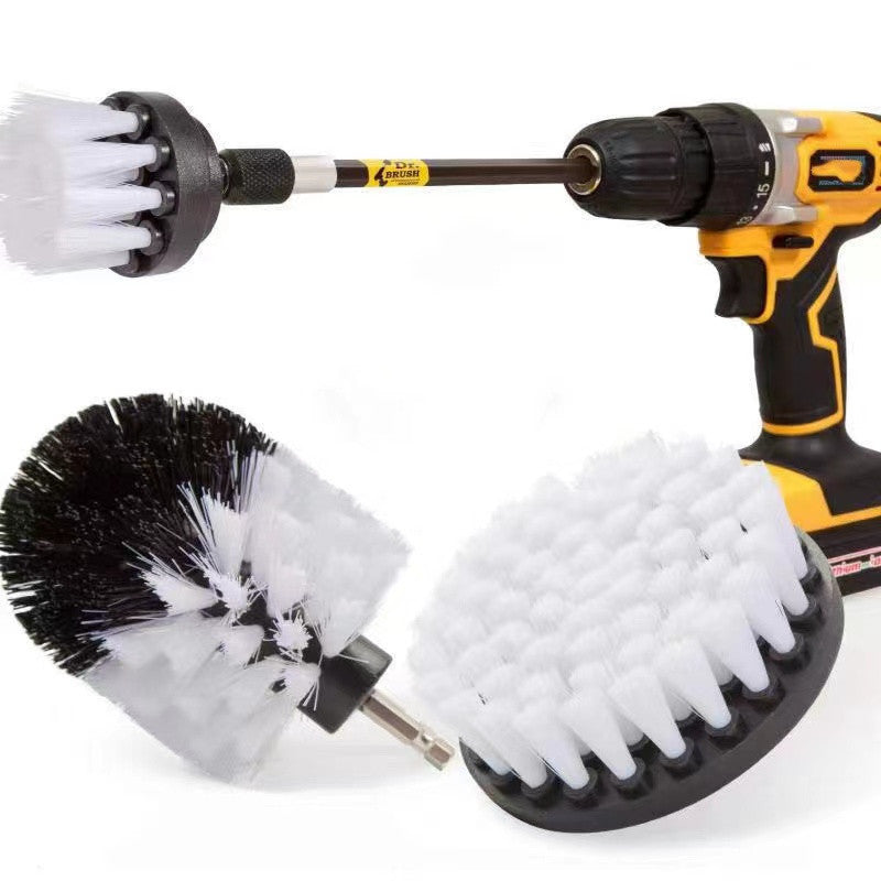 4-Pack: Electric Scrubber Cleaning Brushes White __stock:200 Home Improvement refund_fee:800