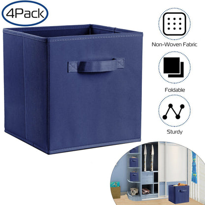 4-Pack: iMounTEK Foldable Storage Cube Bins Closet & Storage refund_fee:1200