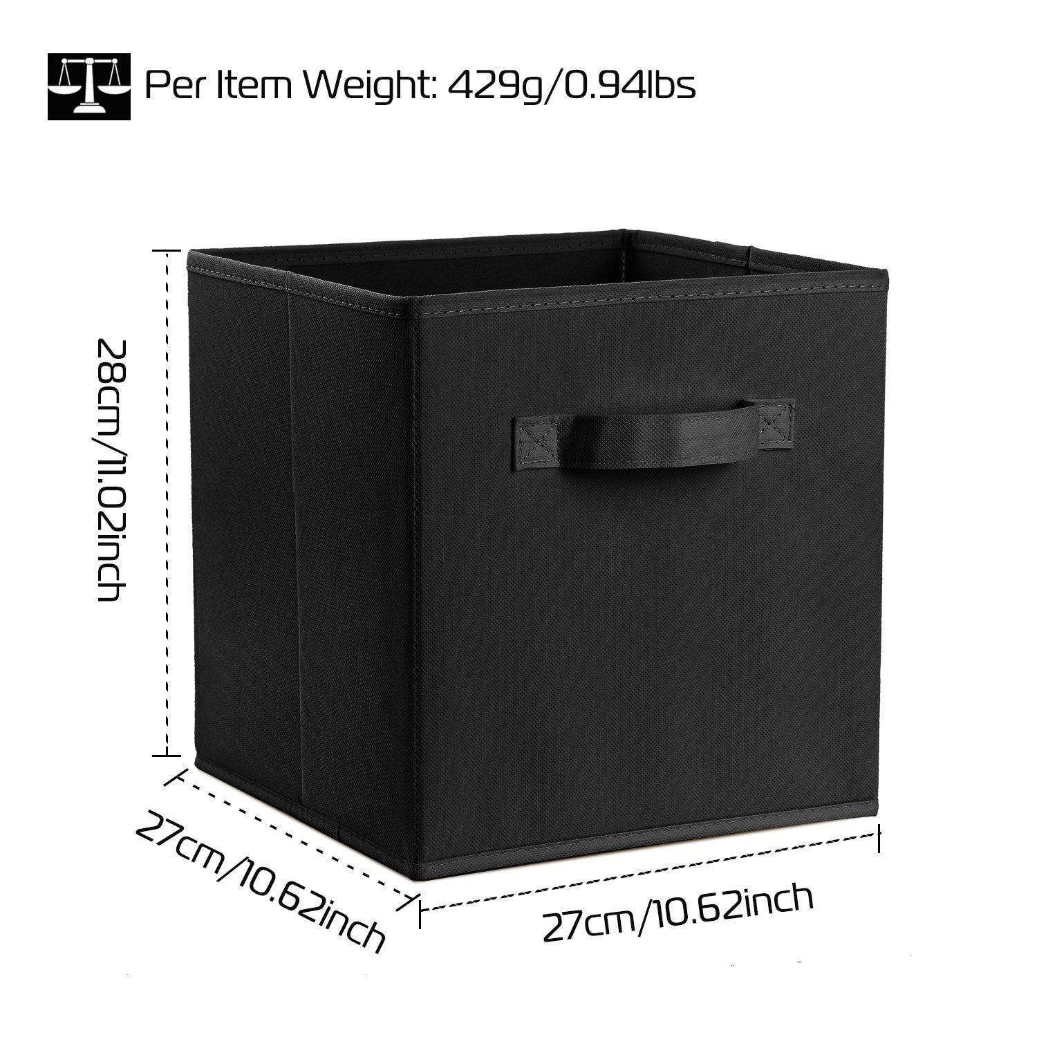 4-Pack: iMounTEK Foldable Storage Cube Bins Closet & Storage refund_fee:1200