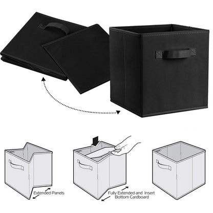 4-Pack: iMounTEK Foldable Storage Cube Bins Closet & Storage refund_fee:1200