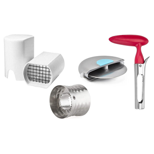 4-Pack: Kitchen Cutter, Slicer, Dicer, Peeler And Corer Gadgets __stock:250 Kitchen & Dining refund_fee:1200
