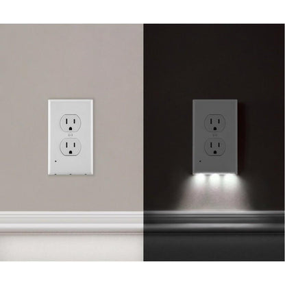 4-Pack: LED Night Light Outlet Cover - Assorted Styles Indoor Lighting PriceCheck refund_fee:800 Warranty