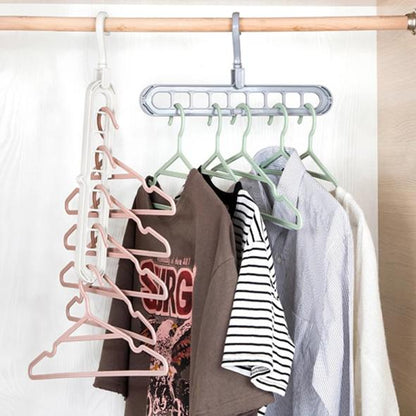 4-Pack: Magic Folding Hanger Closet & Storage refund_fee:800