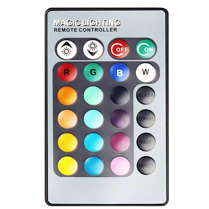 4-Pack: Magic Light LED Light Bulb (E27 3W) with Remote - 16 Colors Indoor Lighting refund_fee:1200 Warranty