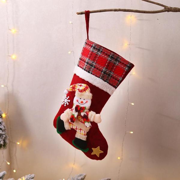 4-Pack: New Style Creative Doll Christmas Socks Holiday Decor & Apparel refund_fee:800