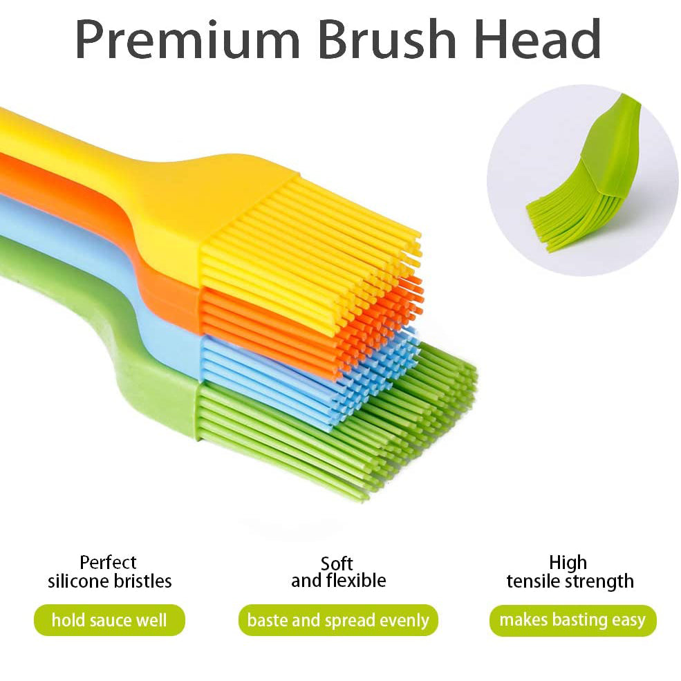 4-Pack: Silicone Basting Pastry Brush __stock:200 Kitchen & Dining refund_fee:800