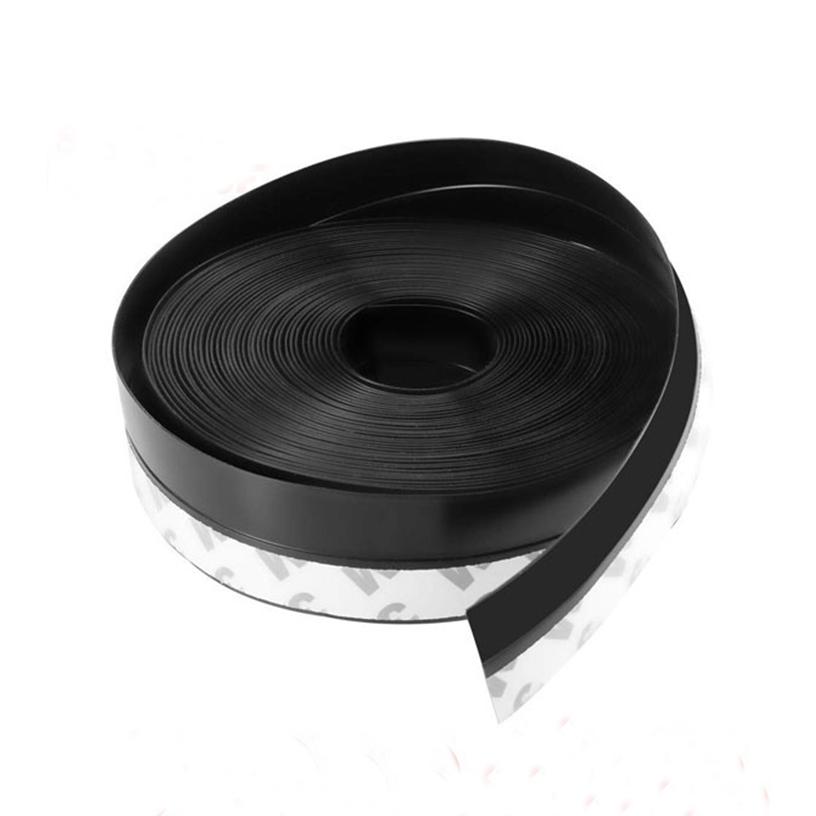 4-Pack: Soundproof and Dustproof Sealing Strip Black __stock:100 Home Improvement refund_fee:800