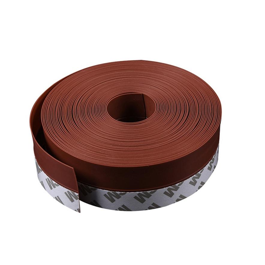 4-Pack: Soundproof and Dustproof Sealing Strip Brown __stock:100 Home Improvement refund_fee:800