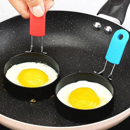 4-Pack: Stainless Steel Egg Non-Stick Omelet Ring __stock:200 Kitchen & Dining refund_fee:800