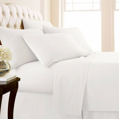 4-Piece Set: 1000 Thread Count Egyptian Cotton Sheets White __label2:BOGO 30% OFF Bedding refund_fee:1200