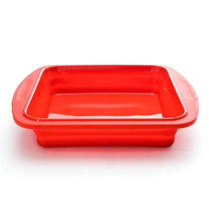 4-Piece Set: Collapsible Silicone Bakeware __stock:250 Kitchen & Dining refund_fee:800