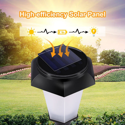 4-Piece: Solar Torch Outdoor Light with Flickering Flame __stock:250 Outdoor Lighting refund_fee:1200 Warranty