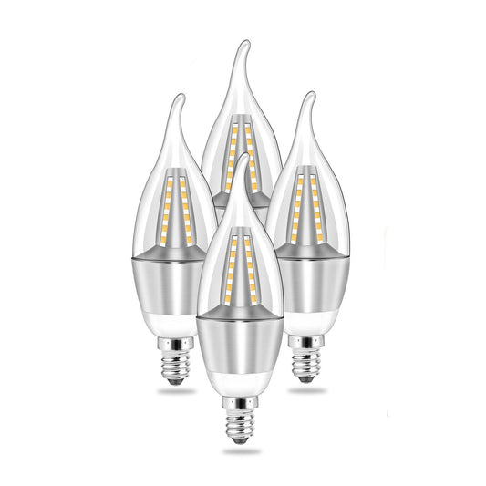 4-Pieces: 5W E12 Candelaria Bulbs Indoor Lighting refund_fee:800 Warranty