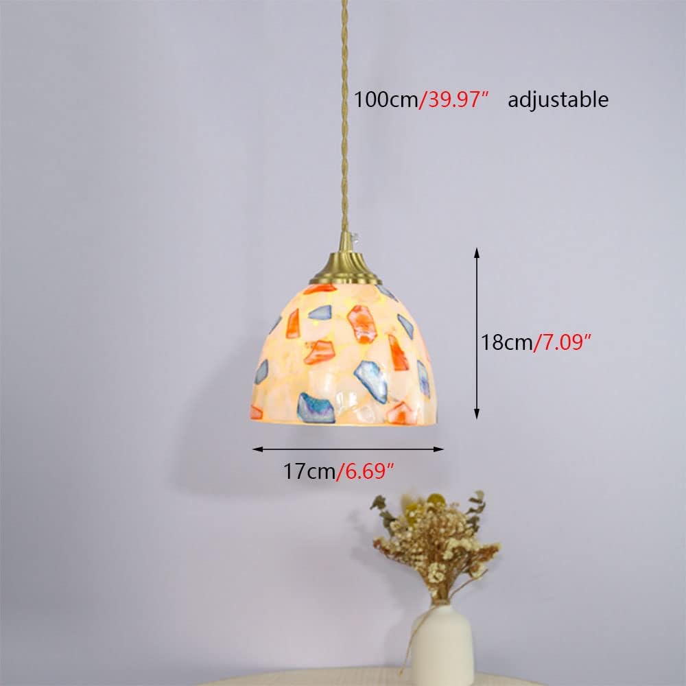 Shell Mediterranean Ceiling Light