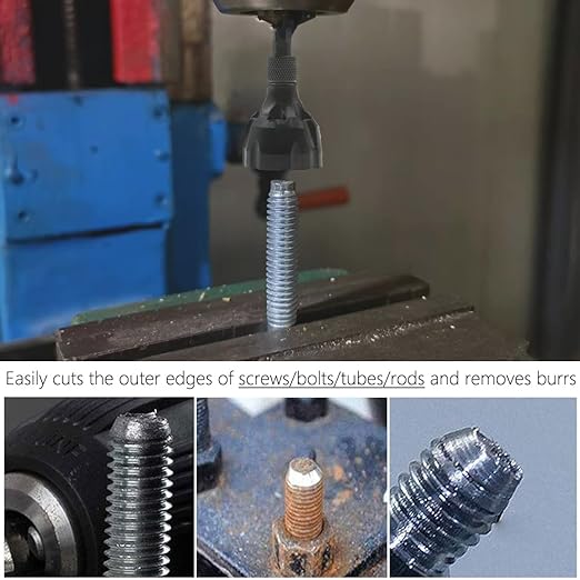 Deburring External Chamfer Tool with Tungsten Carbide Blade Home Improvement