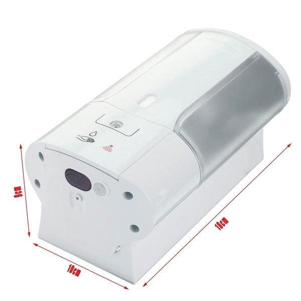 450mL Wall Mounted Automatic Infrared Sensor Hand-Free Soap Dispenser __stock:100 Bath refund_fee:1200 Warranty