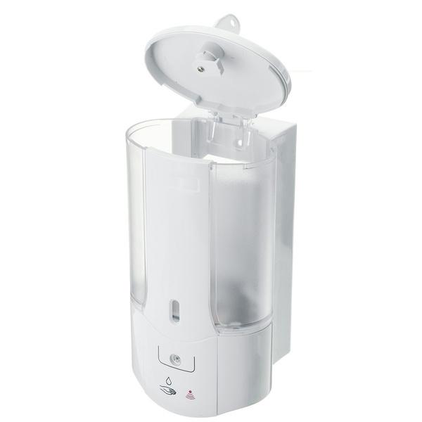 450mL Wall Mounted Automatic Infrared Sensor Hand-Free Soap Dispenser __stock:100 Bath refund_fee:1200 Warranty