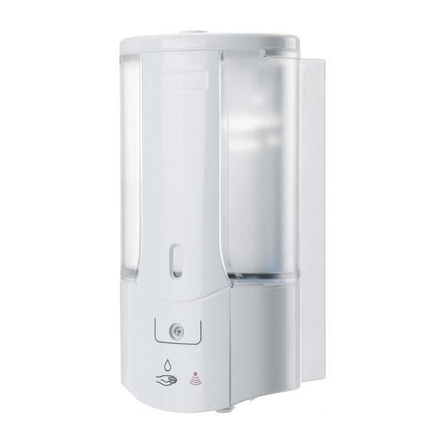 450mL Wall Mounted Automatic Infrared Sensor Hand-Free Soap Dispenser __stock:100 Bath refund_fee:1200 Warranty