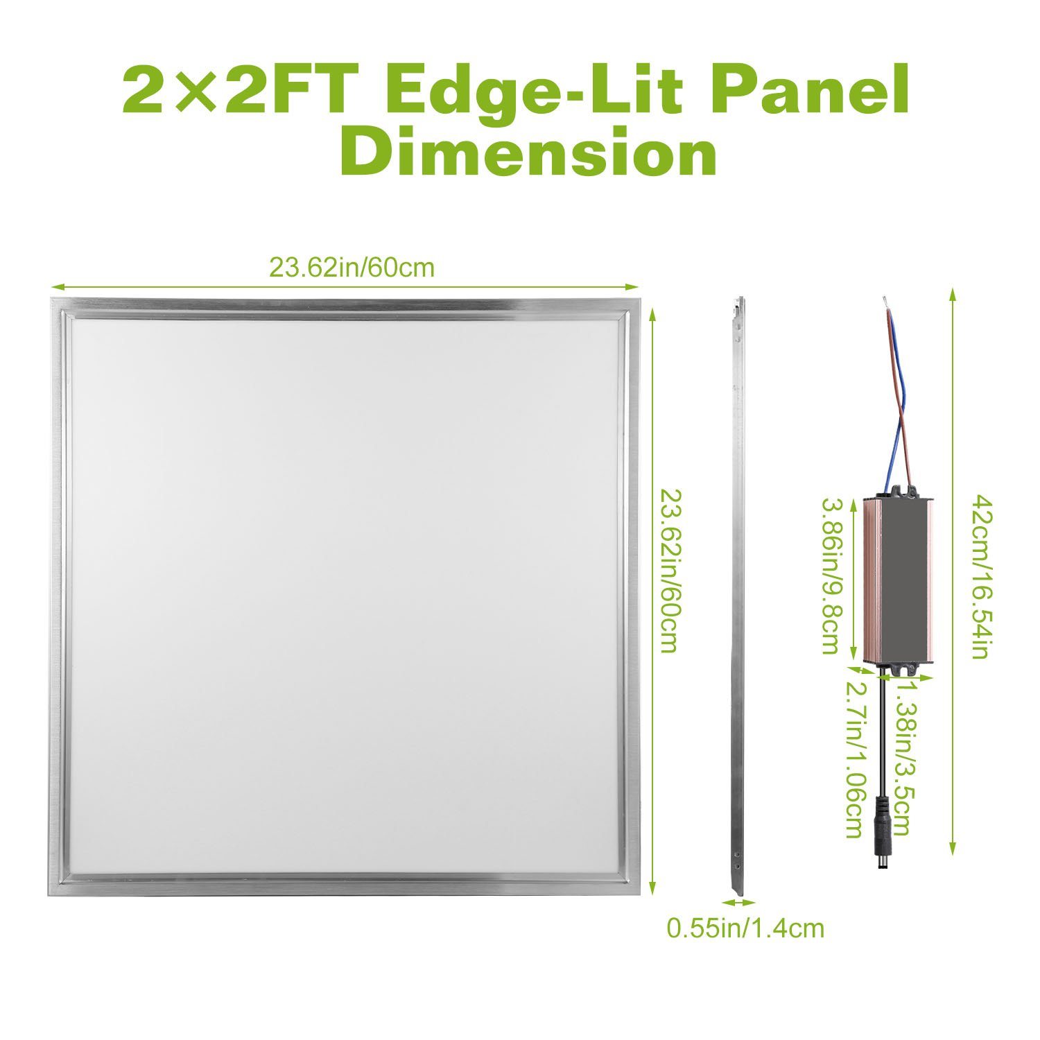 48W 2×2FT LED Panel Light 3200LM __stock:50 Indoor Lighting refund_fee:1800 Warranty