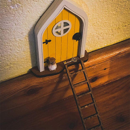 Fairy Tale Scene - Mini Elf Door decoration Garden & Patio