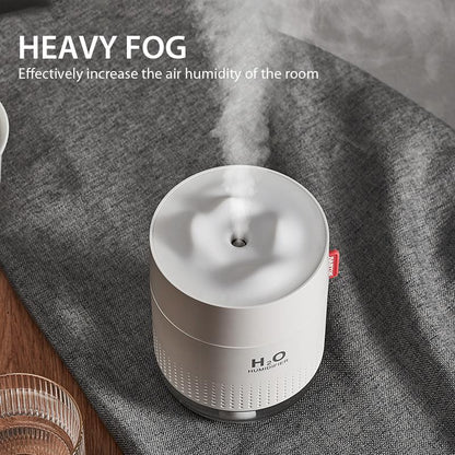 Mist Humidifier with Night Light Bedding smart home