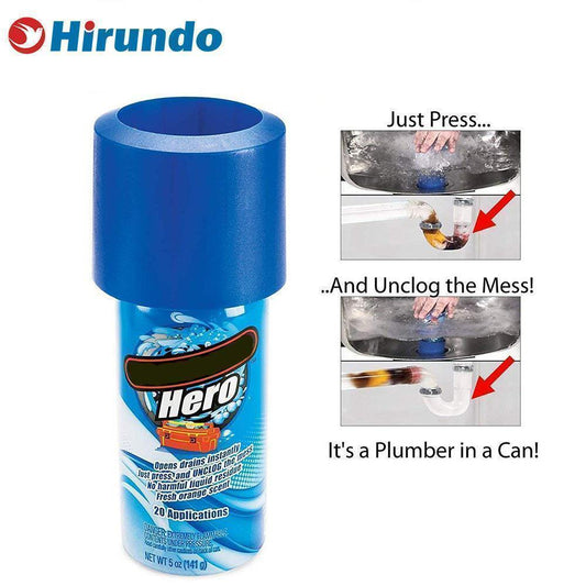 Hirundo Drains Unclog Kit bathroom cleaning