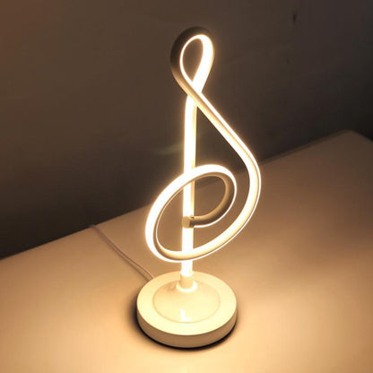 Musical Note Lamp Bedding smart home