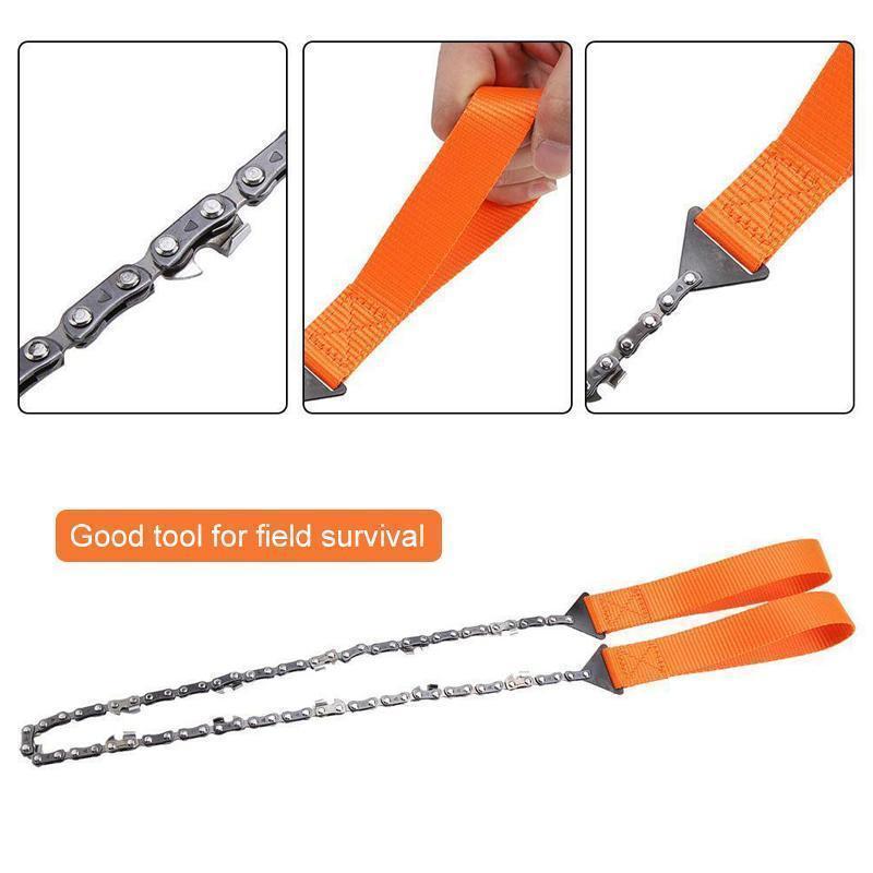 DOMOM Survival Pocket Hand Chain Saw Tool Garden & Patio hand tools