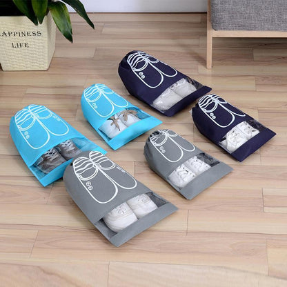 Travel Shoe Storage Drawstring Bags (6 PCs) Closet & Storage storage