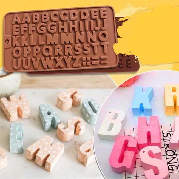 Concrete Alphabet Mold kitchen Kitchen & Dining