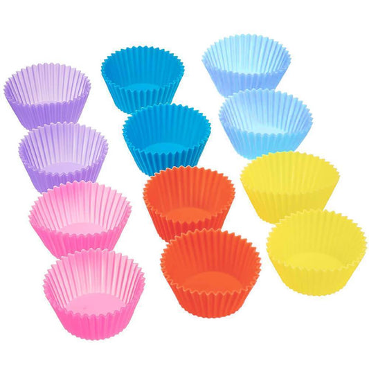 Reusable Silicone Baking Cups 12 Packs kitchen Kitchen & Dining