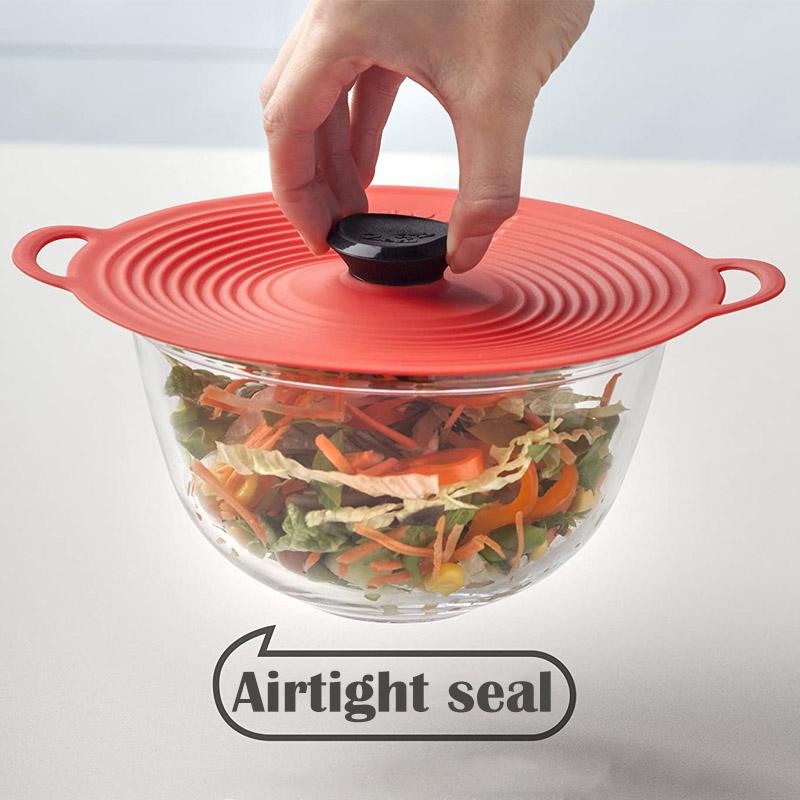 Reusable Self Sealing Lid kitchen Kitchen & Dining