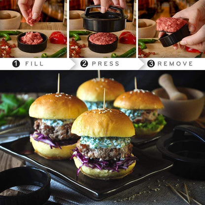 1-2-3 Burger Press Patty Maker kitchen Kitchen & Dining