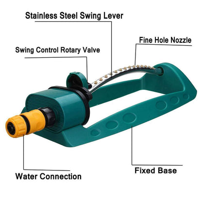 Basic Oscillating Sprinkler Garden & Patio smart home