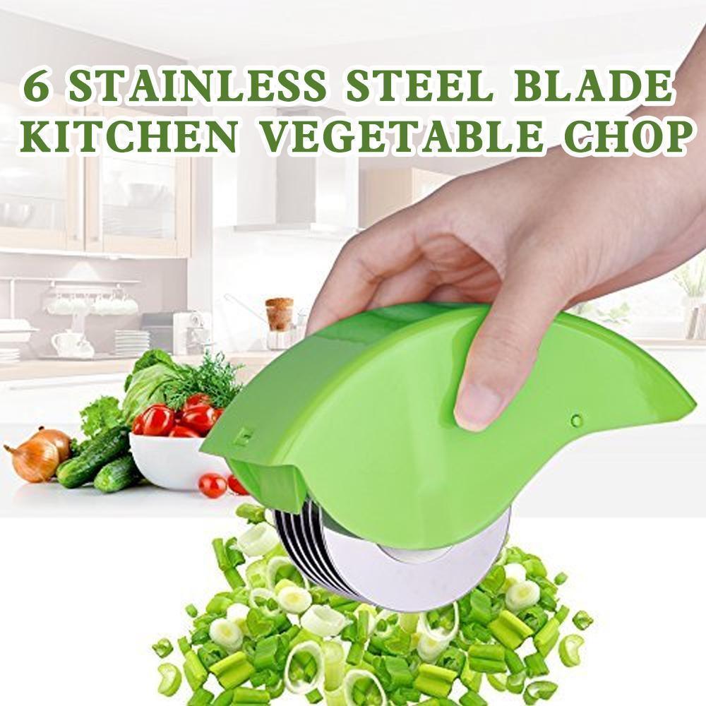 Herb Vegetable Roller Mincer Garden & Patio kitchen