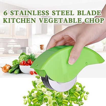 Herb Vegetable Roller Mincer Garden & Patio kitchen