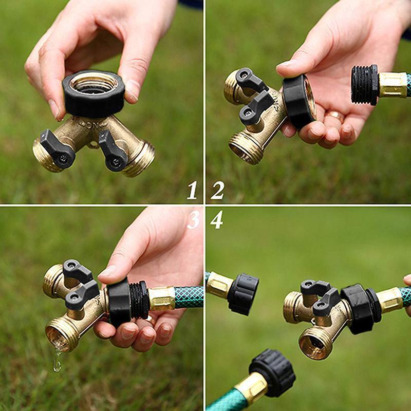 Garden Two-Way All Copper Ball Valve Garden & Patio hand tools