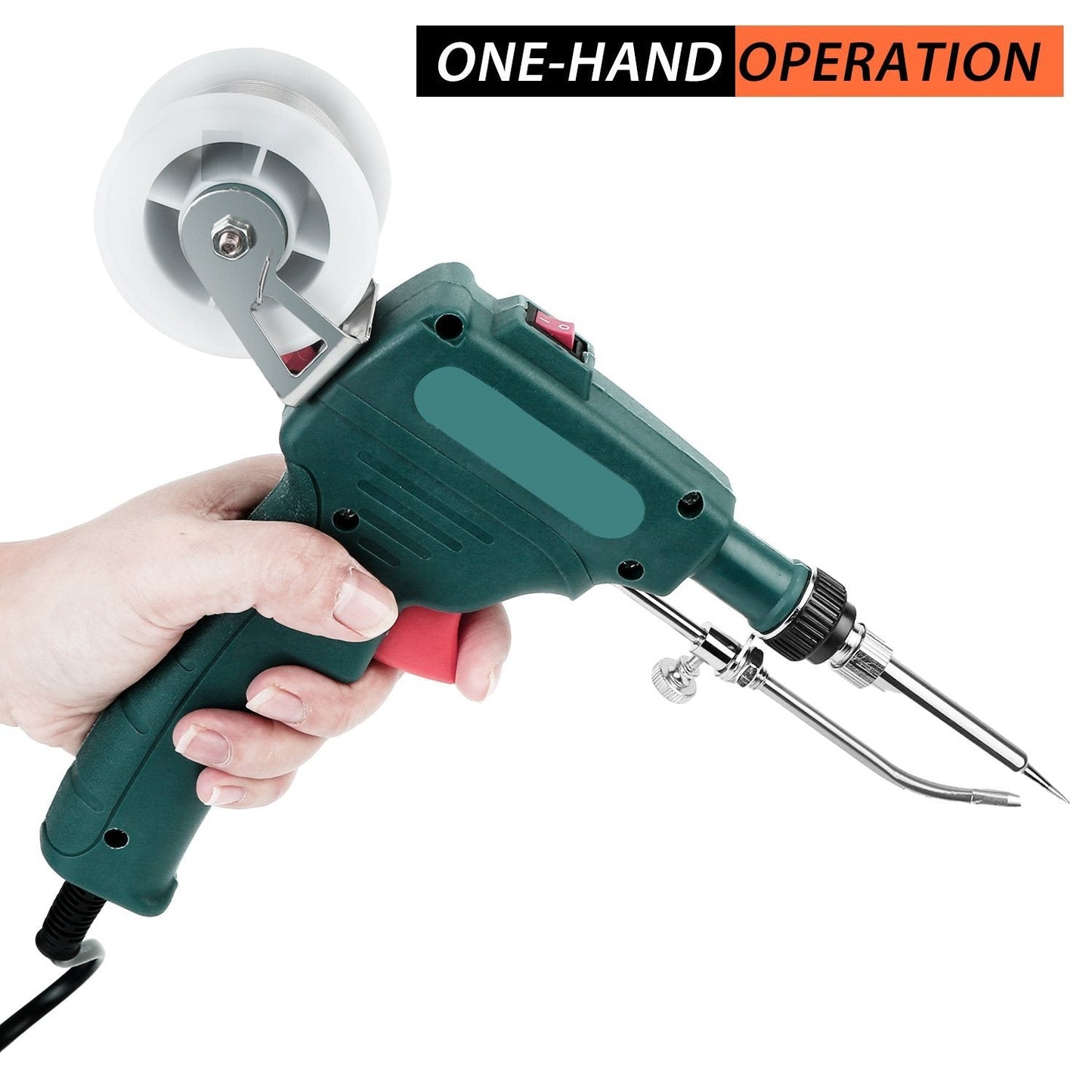 5-in-1 Automatic Hand-Held Soldering Iron Gun Kit Home Improvement refund_fee:1200 Warranty