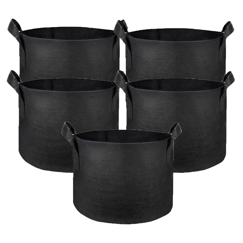 5-Pack: Plant Grow Bags __stock:500 Garden & Patio refund_fee:800