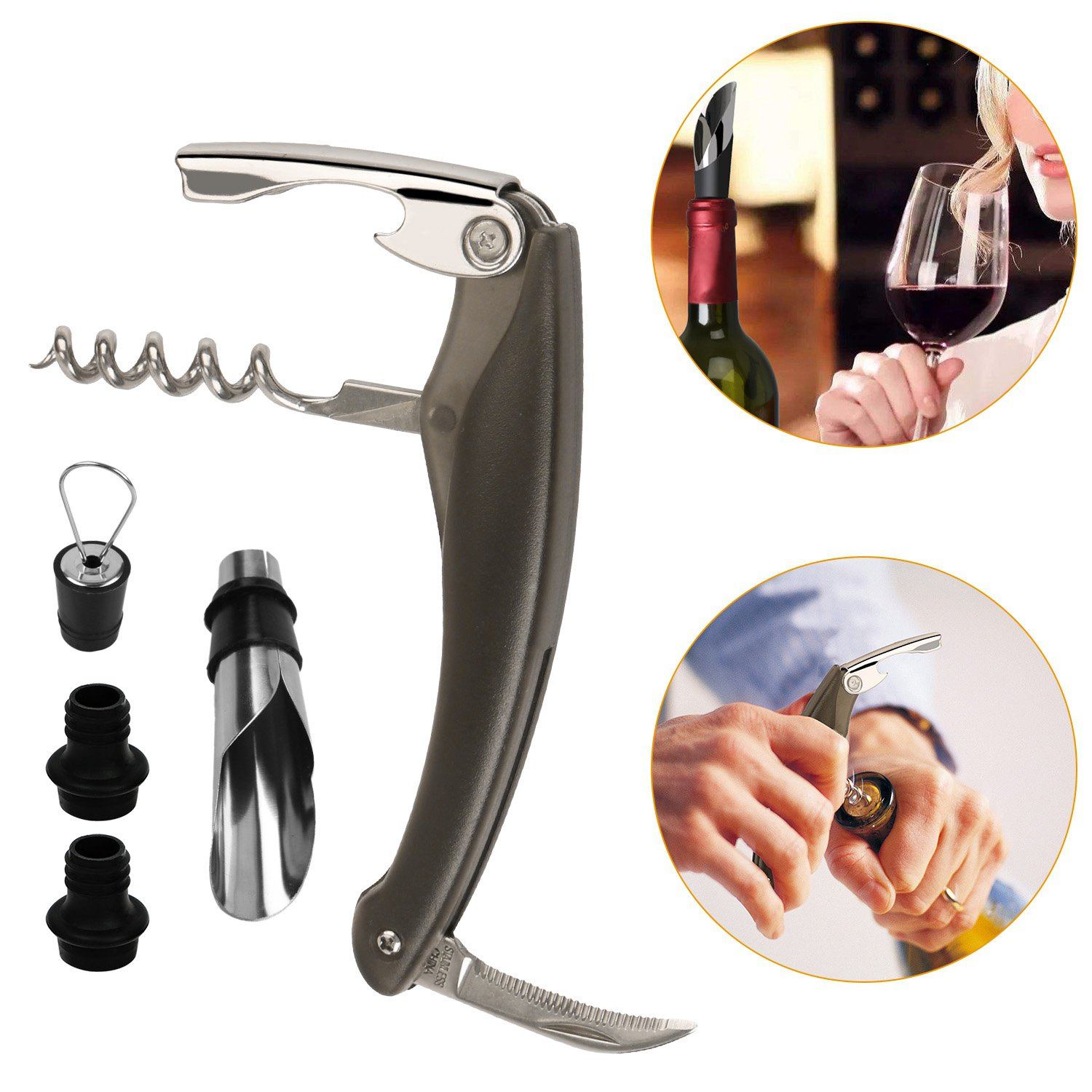 5-Pack: Wine Bottle Opener Set Kitchen & Dining refund_fee:1200