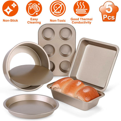 5-Piece: Nonstick Bakeware Set __stock:50 Kitchen & Dining Low stock refund_fee:1800