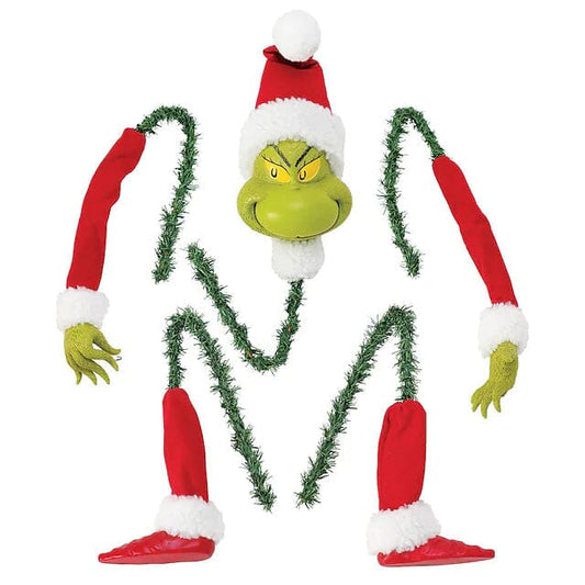 5-Piece Set: Grinch Christmas Tree Decorations, Elf Head, Christmas Tree Arms and Legs __stock:200 Holiday Decor & Apparel refund_fee:1200