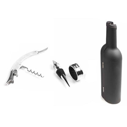 5-Piece: Wine Opener Set with Bottle-Shaped Case __stock:150 Kitchen & Dining refund_fee:1200