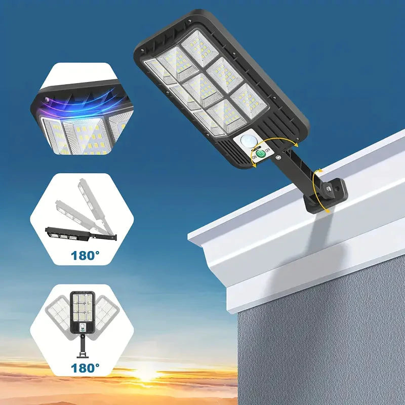 5000LM Solar Flood Light Dusk To Dawn, Solar Powered Outdoor Lights With Security Motion Sensor __stock:200 Outdoor Lighting refund_fee:800 Warranty